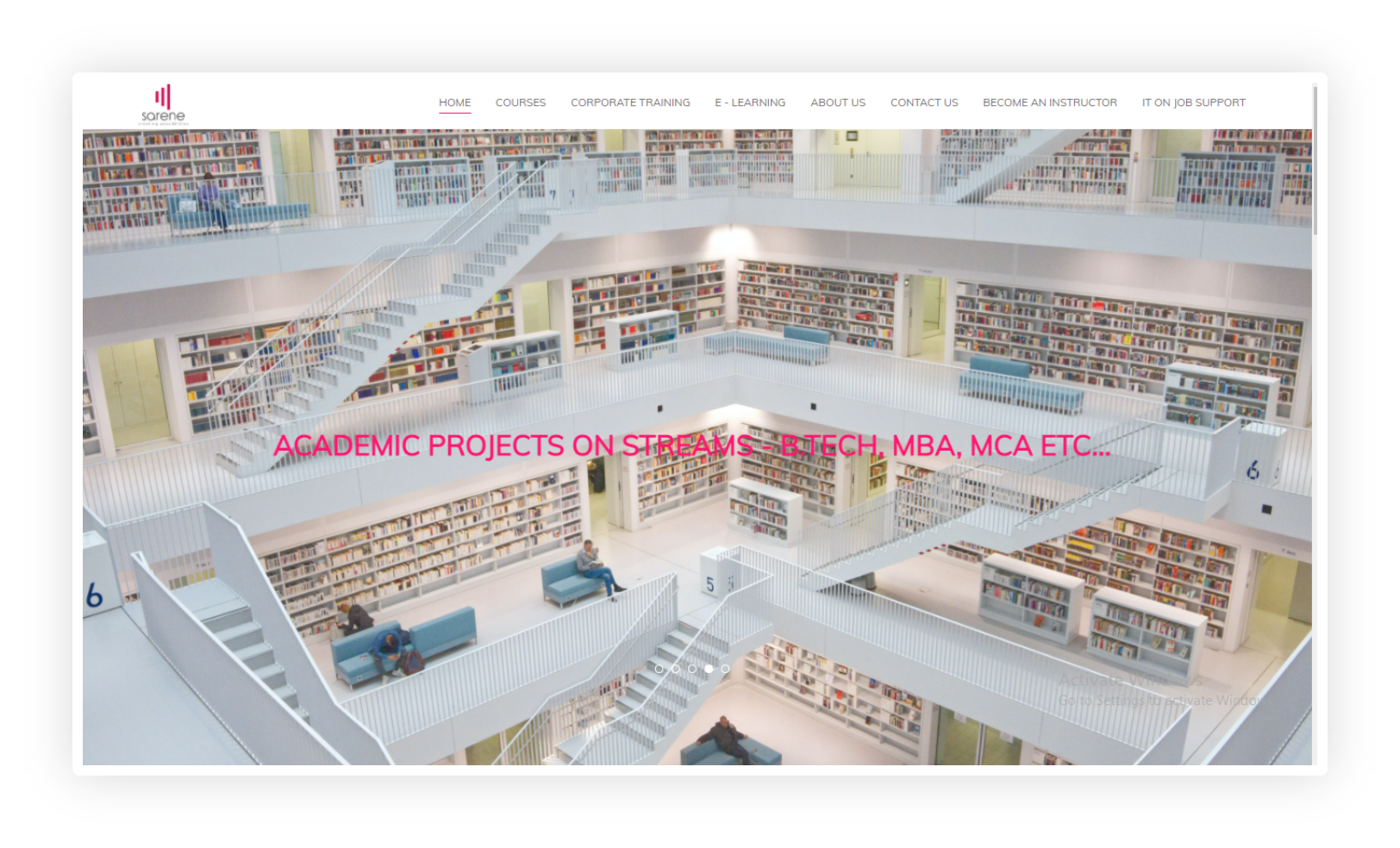 sarene webscreen
